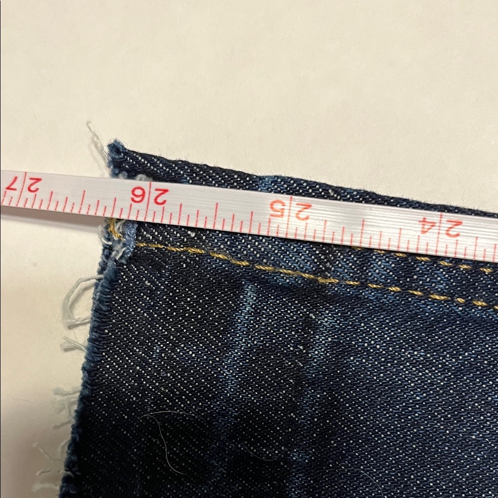 Free Assembly Dark Blue Wide Leg Cropped Jeans 12 NWT - Picture 10 of 13